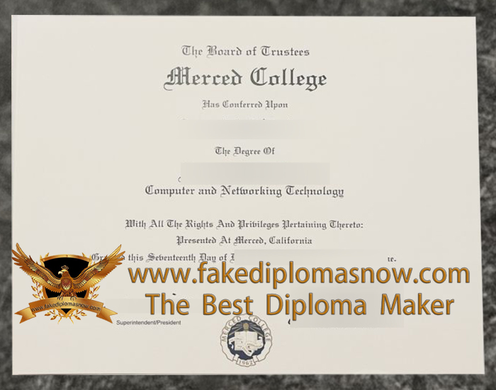 Merced College degree