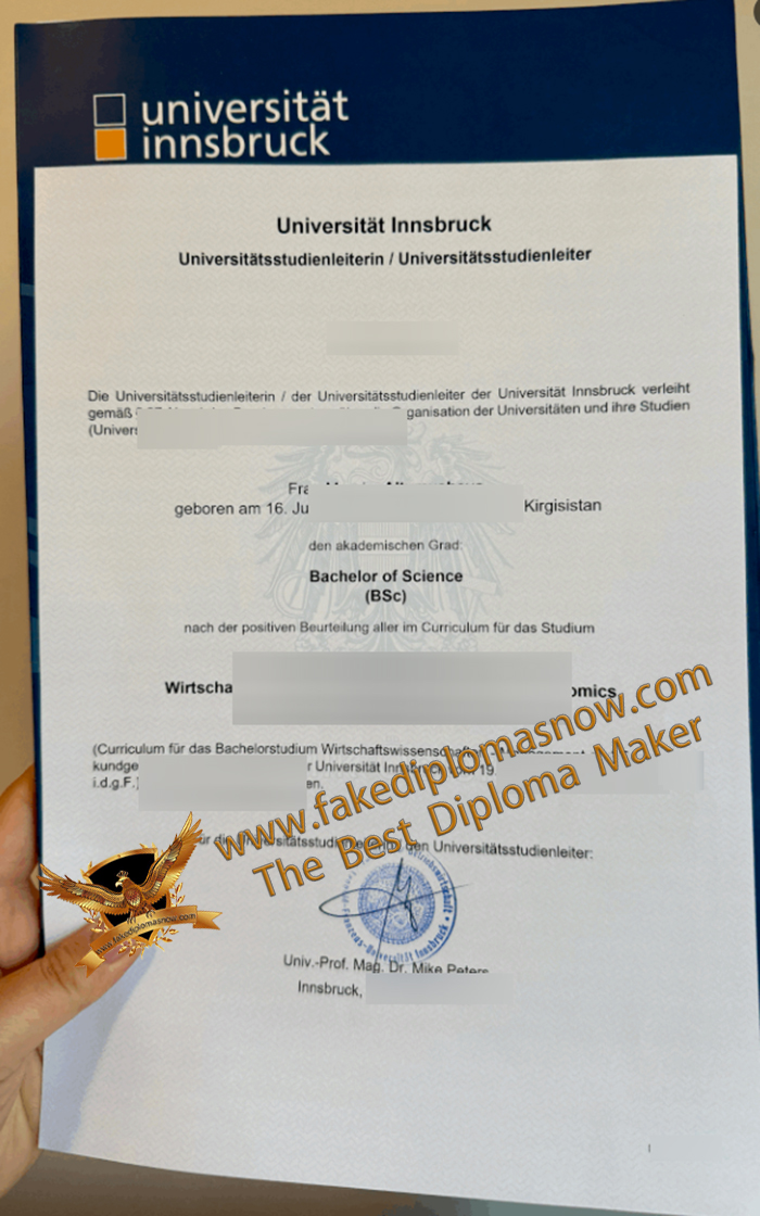 Universität Innsbruck bescheid