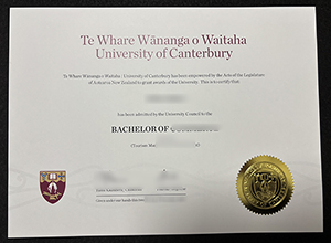 University of Canterbury diploma sample