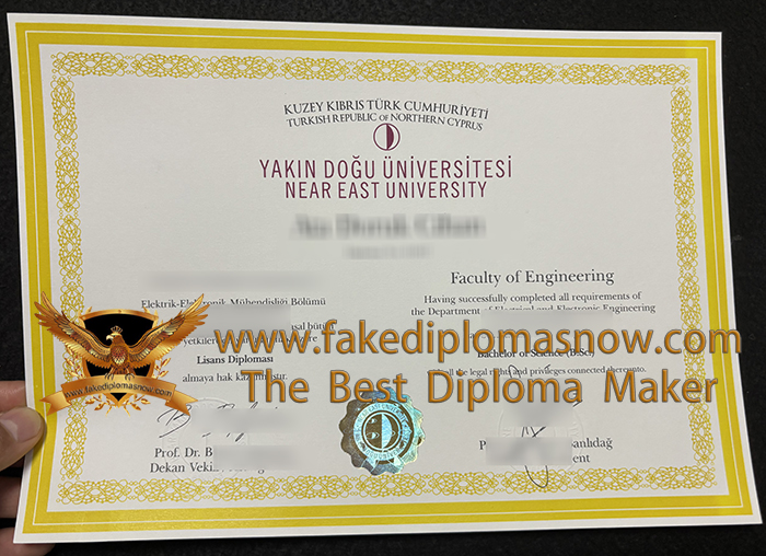 Yakın Doğu Üniversitesi BSc degree