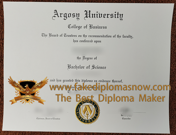 Argosy University diploma