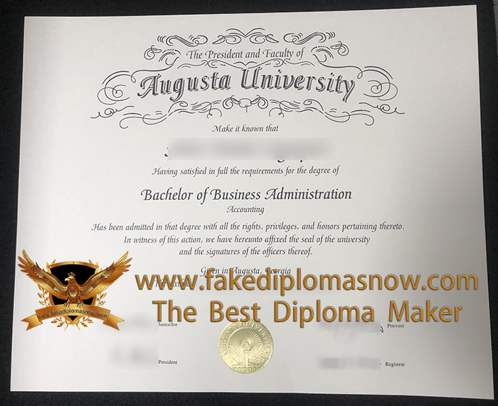 Augusta University diploma Augusta University diploma