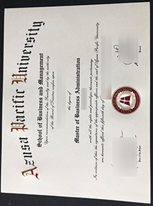 Azusa Pacific University diploma