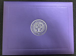 Can I get a Capital University diploma Cover online?