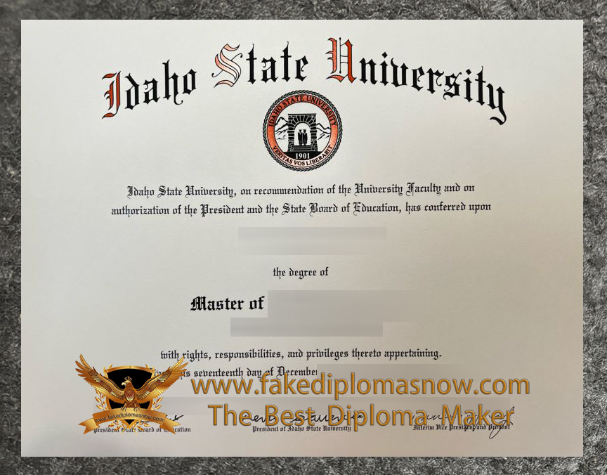 Idaho State University degree