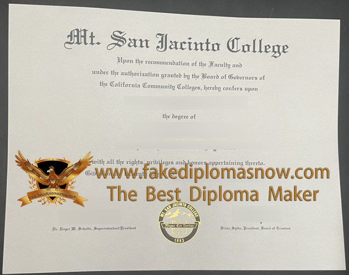 Mt. San Jacinto College (MSJC) degree Mt. San Jacinto College (MSJC) degree