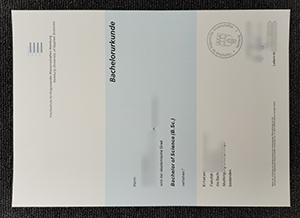 A quick way to replace HAW Hamburg Urkunde