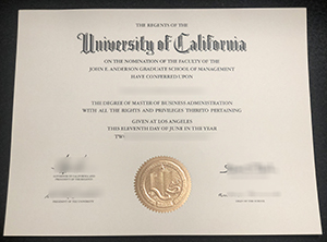 UCLA degree sample for 2026