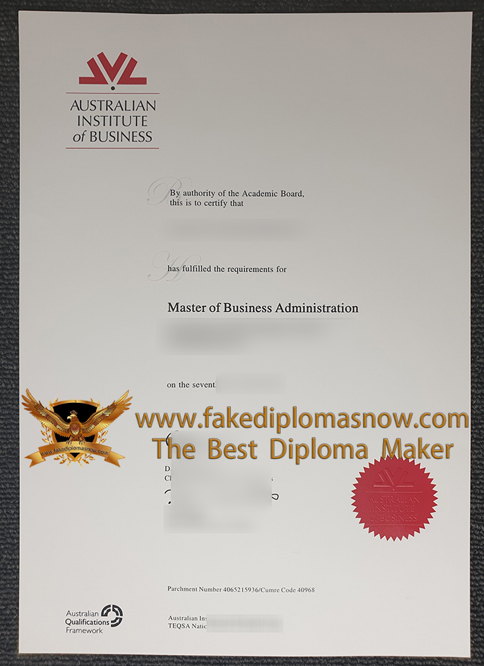 Australian Institute of Business Degree