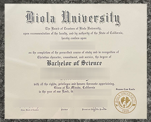 Fast Biola University Diploma Service 2026