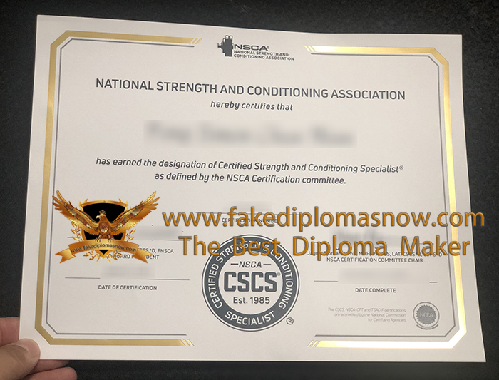 CSCS certificate CSCS certificate