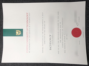 Curtin University degree sample