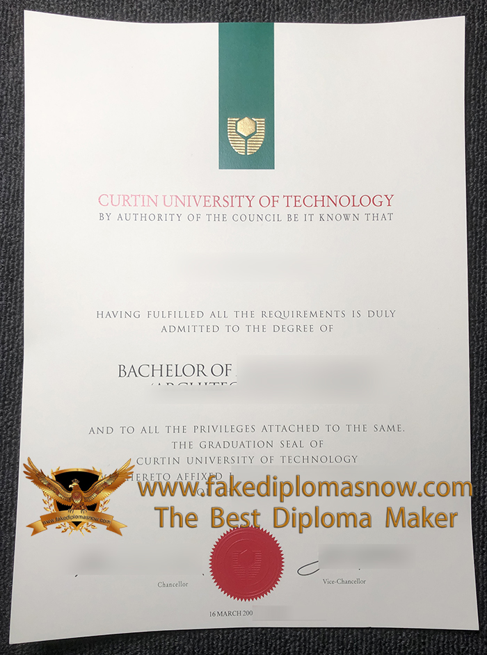 Curtin University degree
