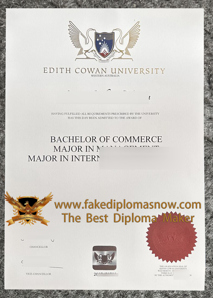 Edith Cowan University Degree Template (2025)