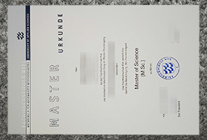 Fachhochschule Kiel Urkunde from Germany