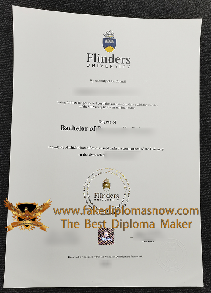  Flinders University Degree, Flinders University diploma 