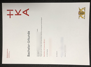 Hochschule Karlsruhe (HKA) BSc Urkunde 2026