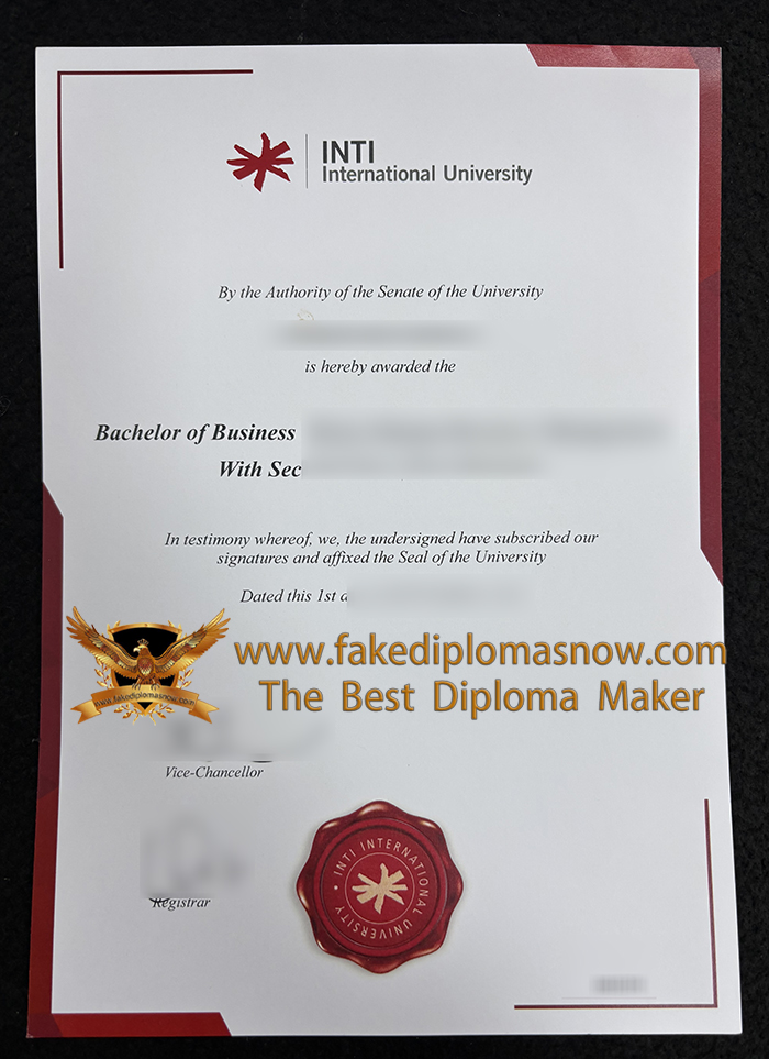 INTI International University degree