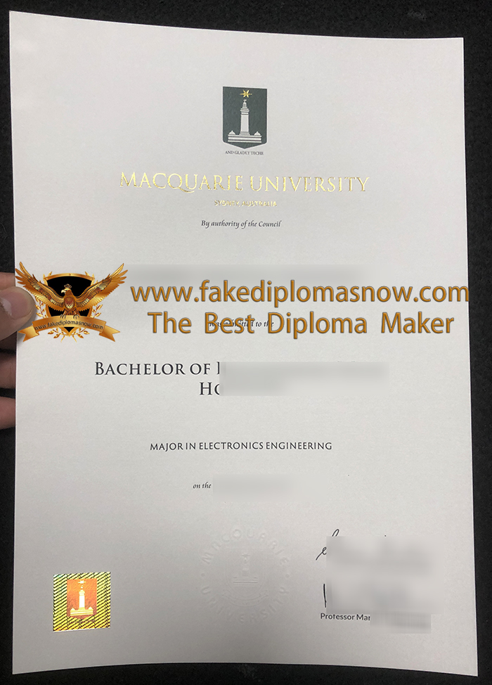 Macquarie University degree