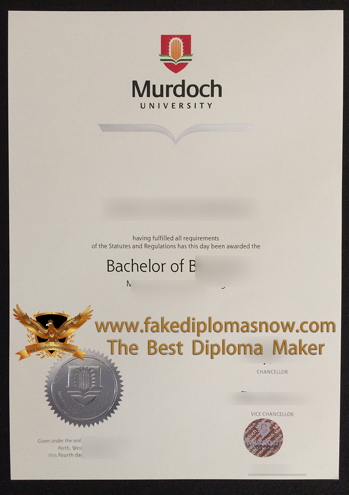 Murdoch University degree, Murdoch University diploma