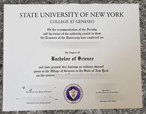SUNY Geneseo Diploma Loss Recovery Guide