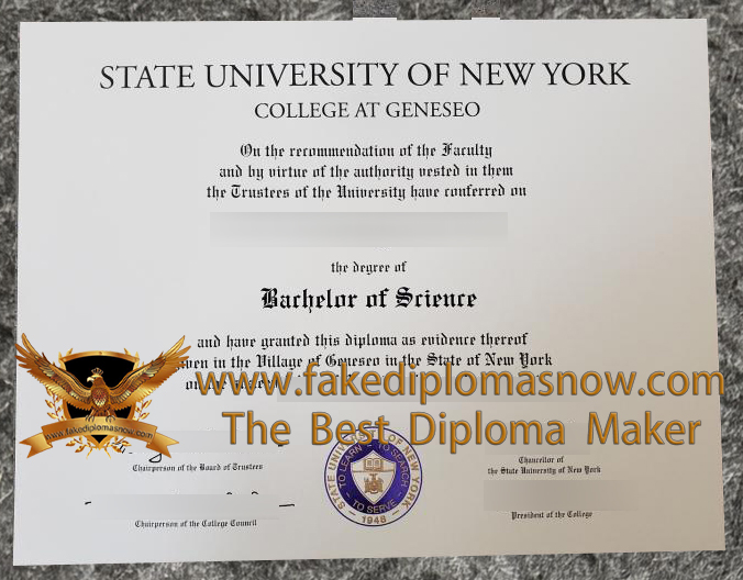 SUNY Geneseo degree
