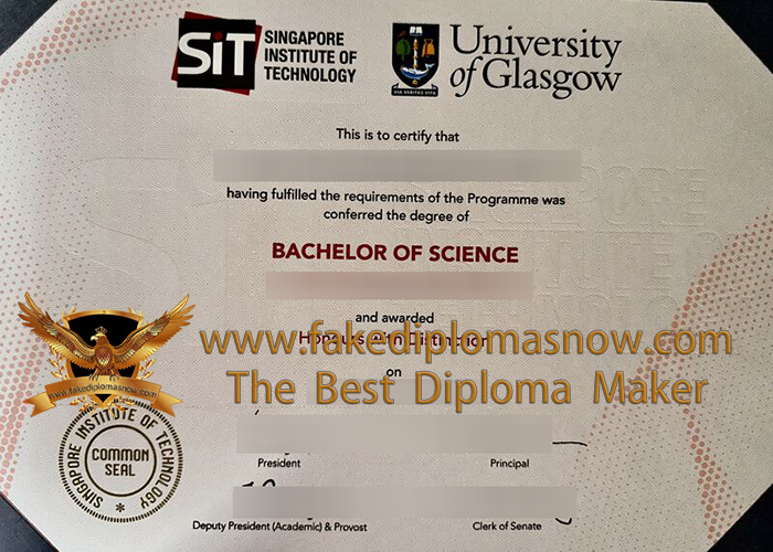 Singapore Institute of Technology and University of Glasgow degree