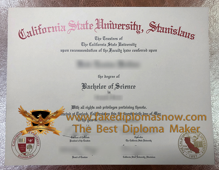 Stan State degree Stan State degree