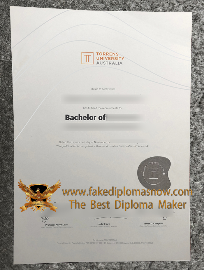 Torrens University degree