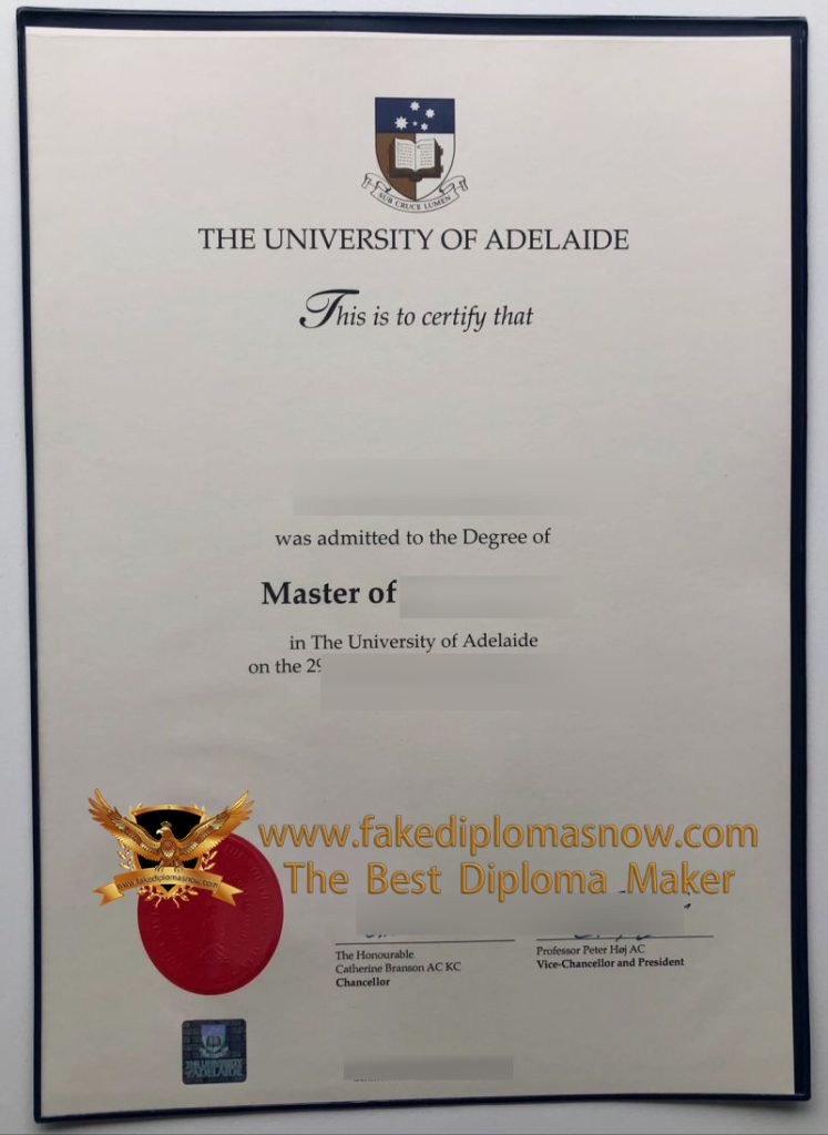 University of Adelaide degree 2026