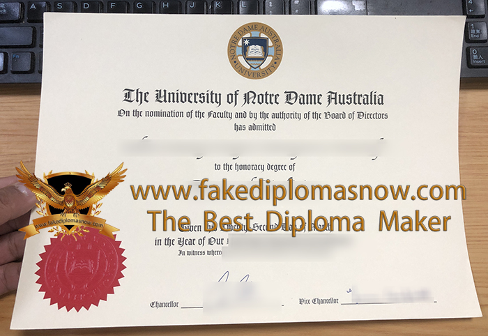 University of Notre Dame Australia degree