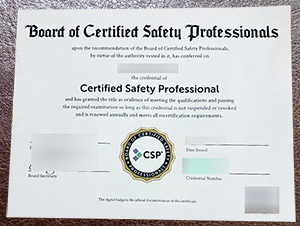 Globally Recognized Safety Expert: BCSP Certified Safety Professional (CSP) Accreditation