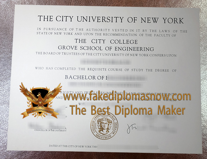 City University of New York degree