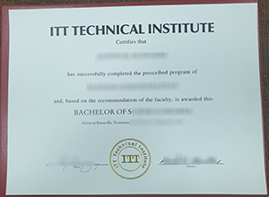 How to Quickly Replace a Damaged ITT Technical Institute degree?
