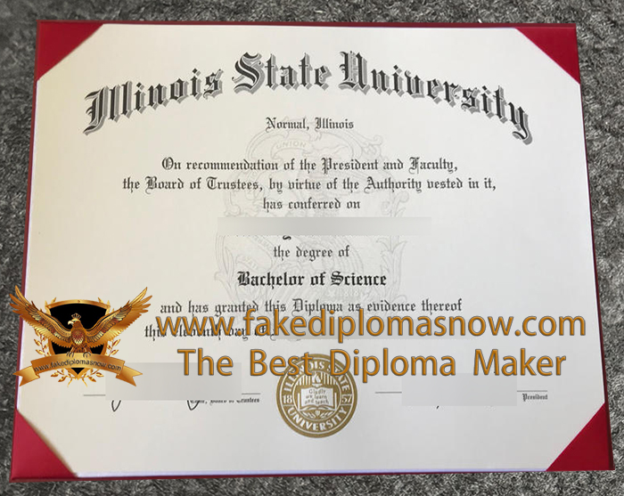 Illinois State University diploma