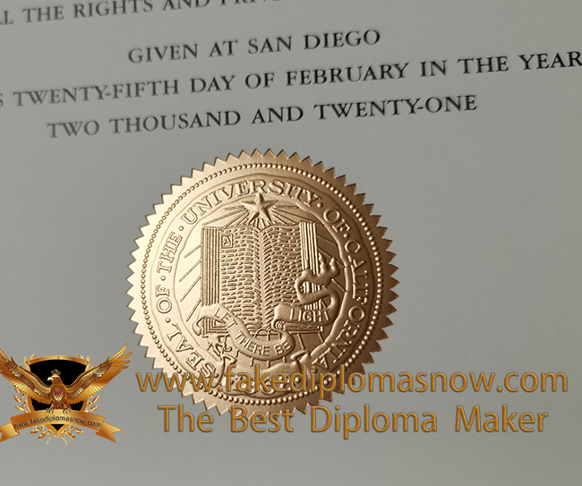 UCSD Diploma Seal