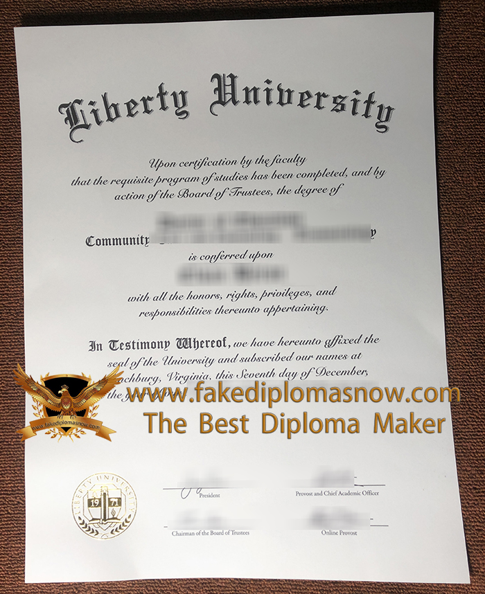 Liberty University degree
