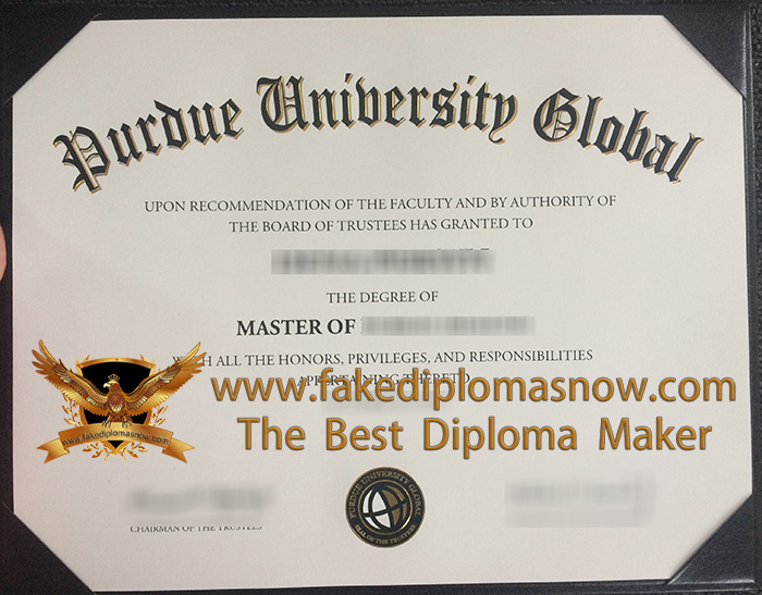 Purdue University Global diploma