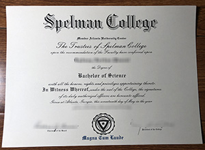 The complete guide to create a Spelman College diploma