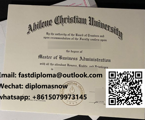 Abilene Christian University diploma Abilene Christian University diploma