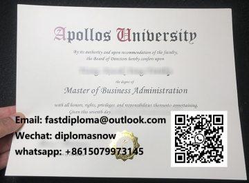 Make an Apollos University diploma in the USA