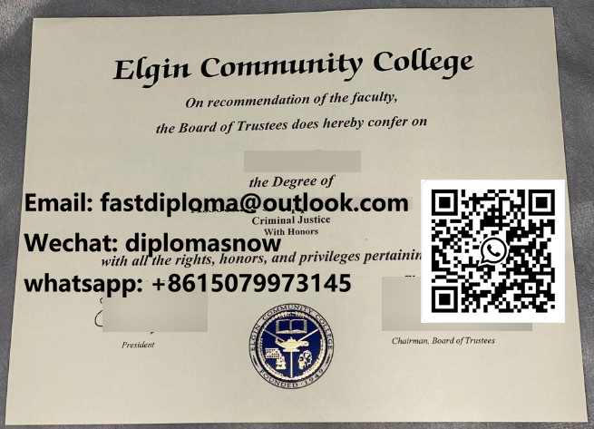 Elgin Community College degree