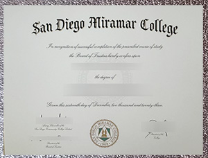 Easy fixes to make San Diego Miramar College degree