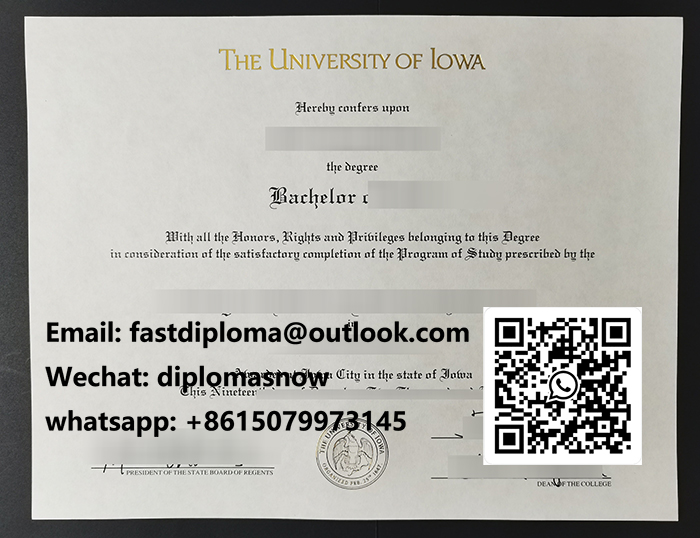 University of Iowa degree