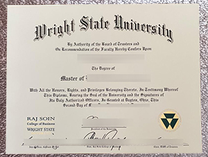 How long to get a Wright State University degree online?