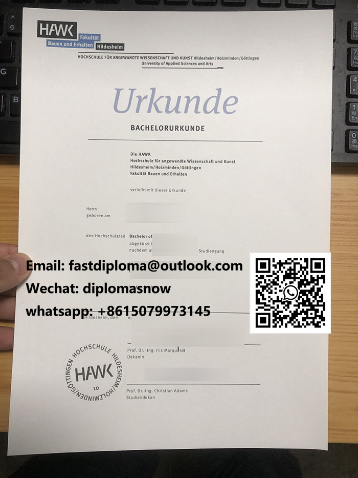 HAWK Urkunde