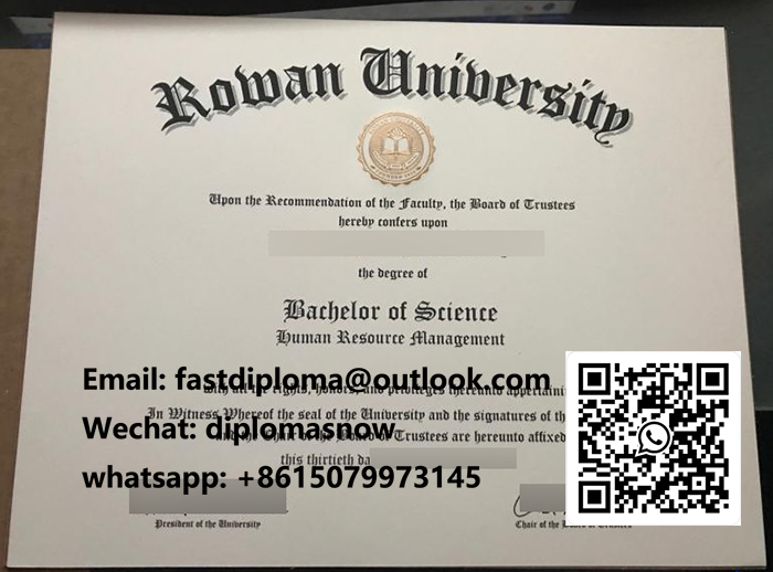 Rowan University degree Rowan University degree