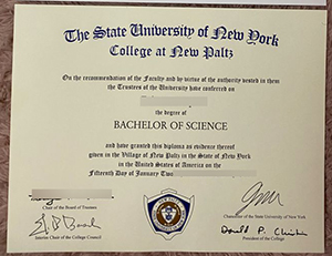 Myths about making a SUNY New Paltz diploma