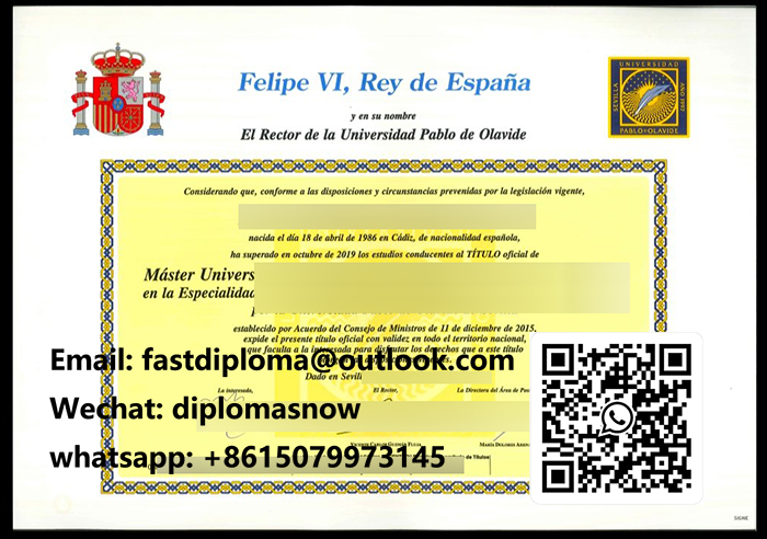 Universidad Pablo de Olavide degree