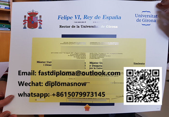 Universitat de Girona diploma Universitat de Girona diploma